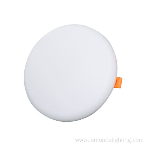 Round Square Adjustable RGB Frameless LED Panel Light